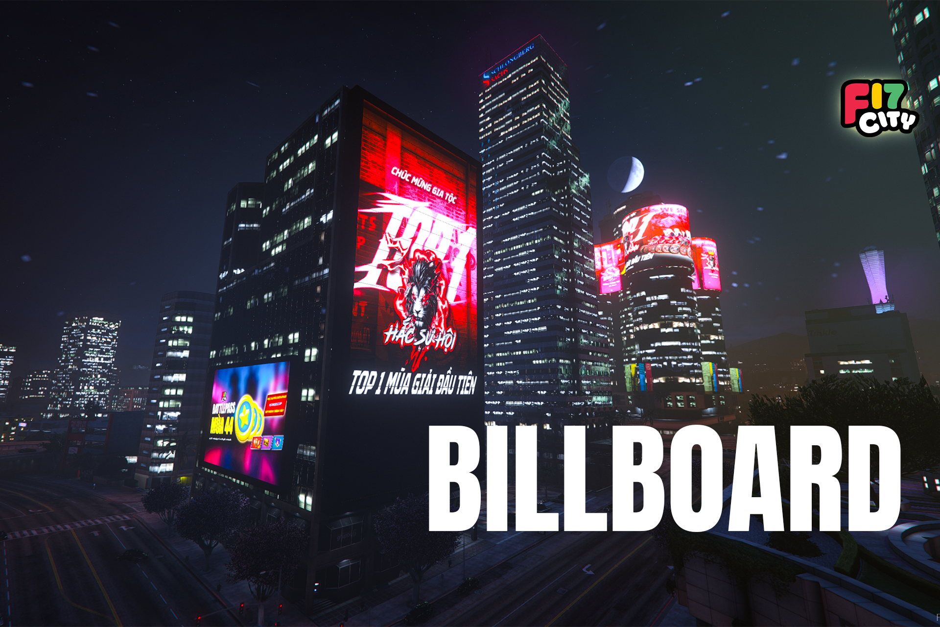 Billboard chúc mừng Top 1 tại Thành Phố
